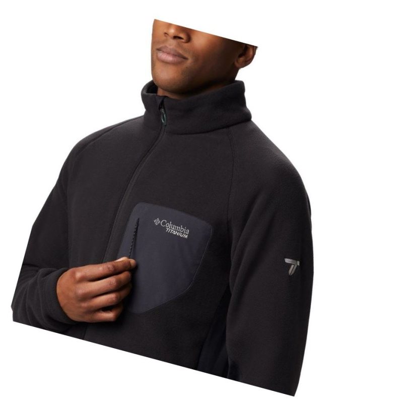 Columbia Titan Pass 2.0 II Fleece Mont Erkek Siyah | 26915-QDVB