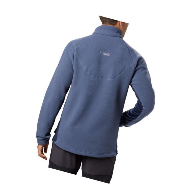 Columbia Titan Pass 2.0 II Fleece Mont Erkek Koyu Mavi Lacivert | 08617-LGDH