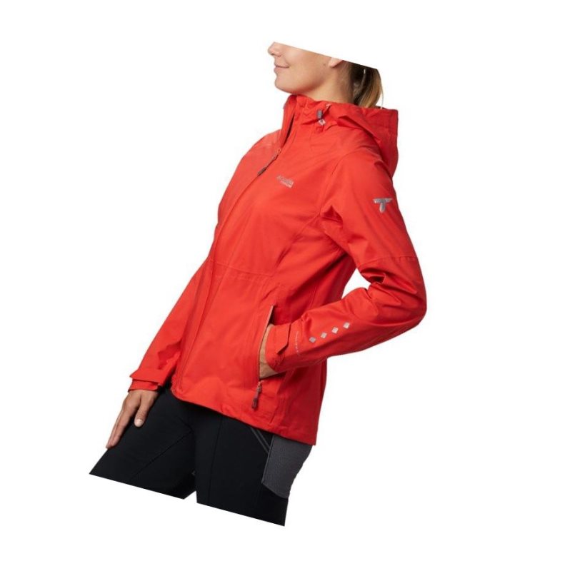 Columbia Titan Pass 2.5L Shell Mont Kadın Turuncu | 31782-DKCB
