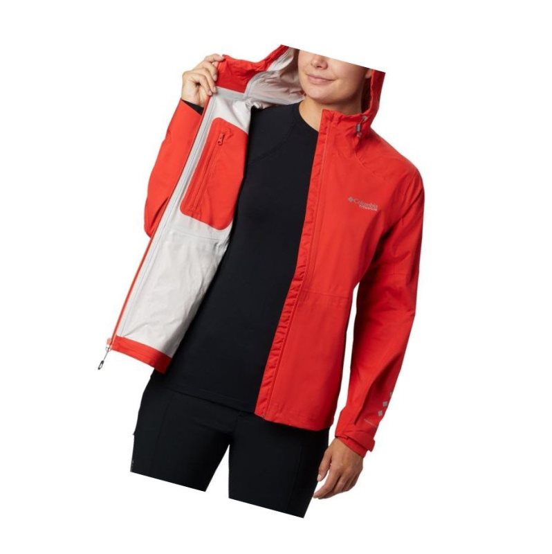 Columbia Titan Pass 2.5L Shell Mont Kadın Turuncu | 31782-DKCB
