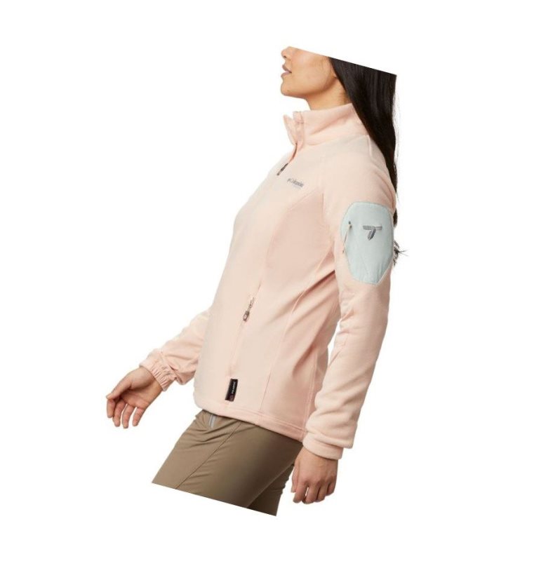 Columbia Titan Pass II 2.0 Fleece Mont Kadın Pembe | 70231-IDYF