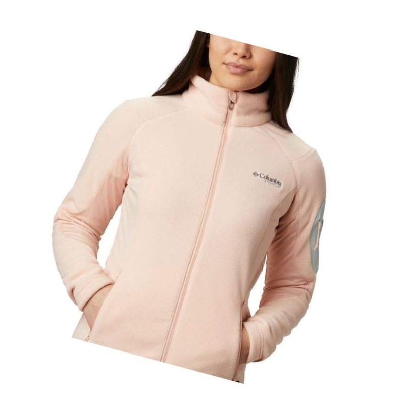 Columbia Titan Pass II 2.0 Fleece Mont Kadın Pembe | 70231-IDYF