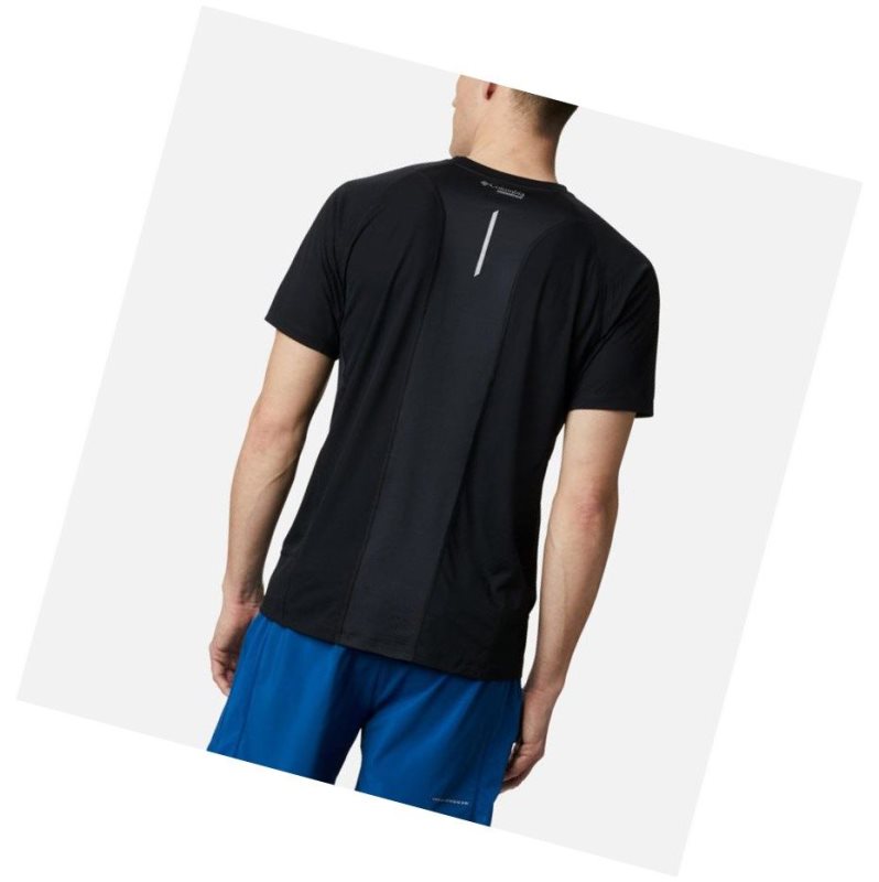 Columbia Titan Ultra II Short Sleeve Tişört Erkek Siyah | 08369-CTUS