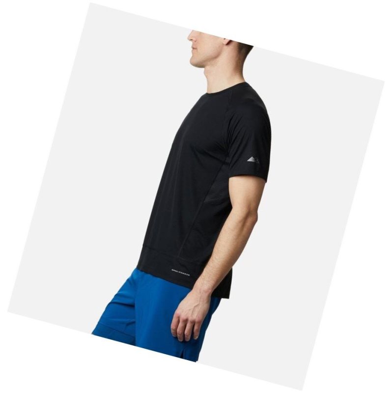 Columbia Titan Ultra II Short Sleeve Tişört Erkek Siyah | 08369-CTUS