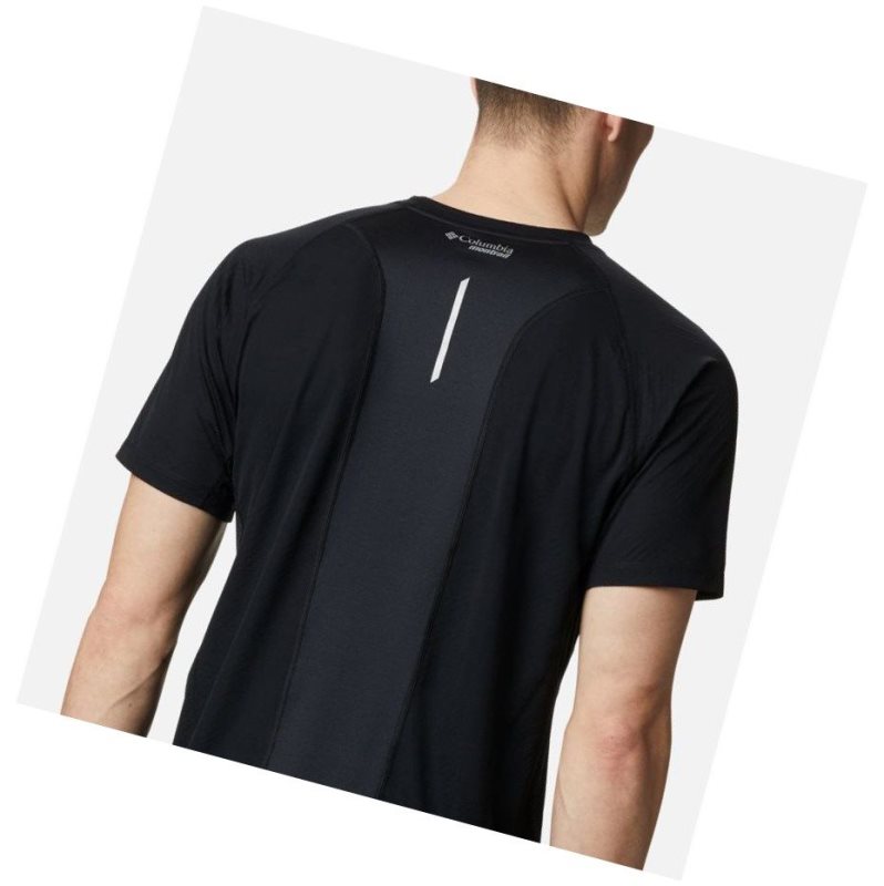 Columbia Titan Ultra II Short Sleeve Tişört Erkek Siyah | 08369-CTUS