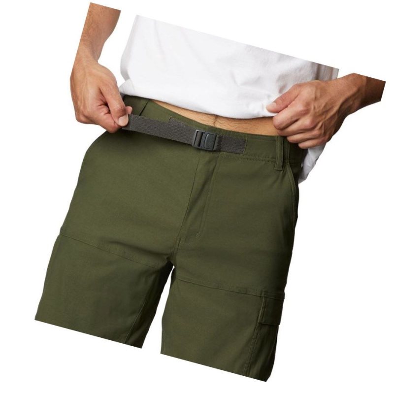 Columbia Trail Breaker II Şort Erkek Yeşil | 53480-CQZT