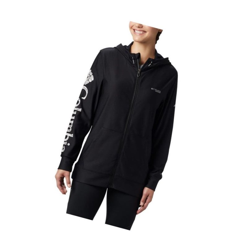Columbia Trinity Trail Fleece Full Zip Mont Kadın Siyah | 59480-FZAN
