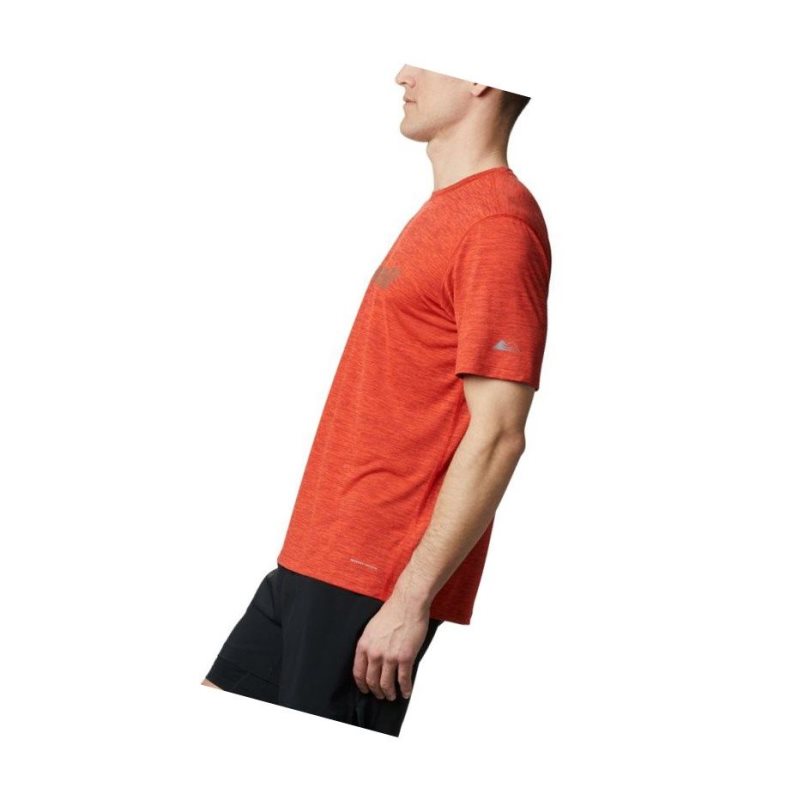 Columbia Trinity Trail Graphic Tişört Erkek Bordo | 70285-VJCS