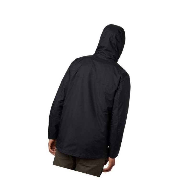Columbia Tryon Trail Shell Big Mont Erkek Siyah | 54862-NERL