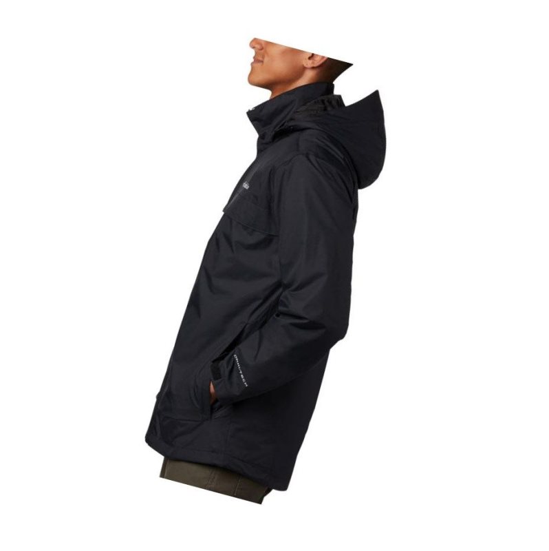 Columbia Tryon Trail Shell Big Mont Erkek Siyah | 54862-NERL