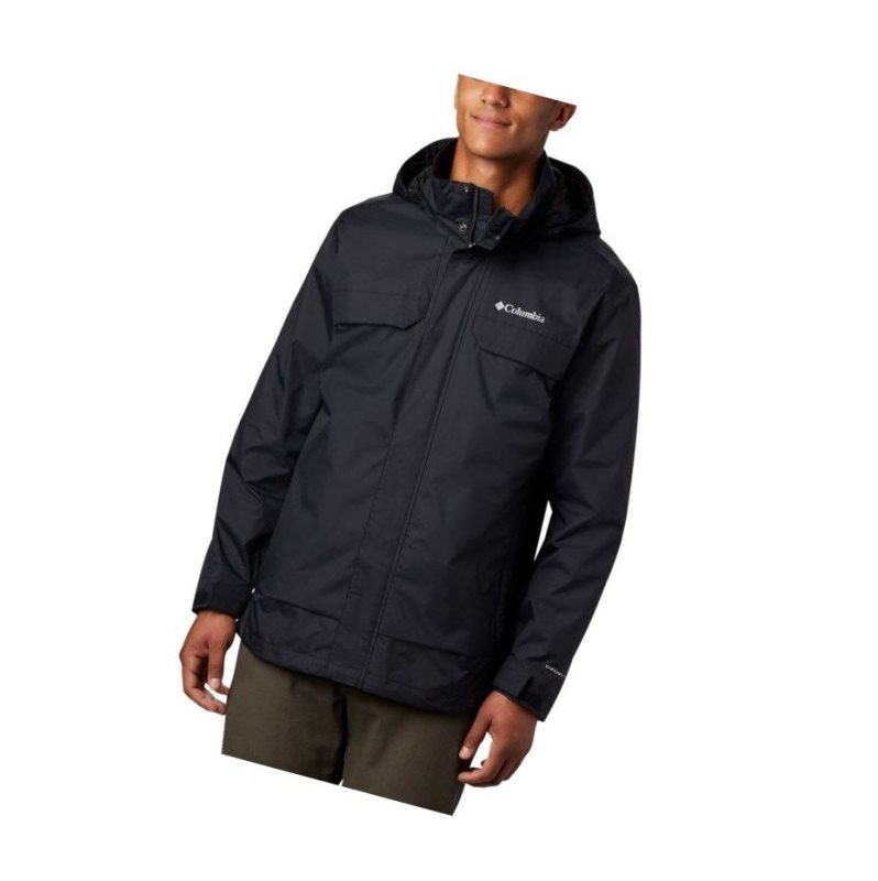 Columbia Tryon Trail Shell Big Mont Erkek Siyah | 54862-NERL