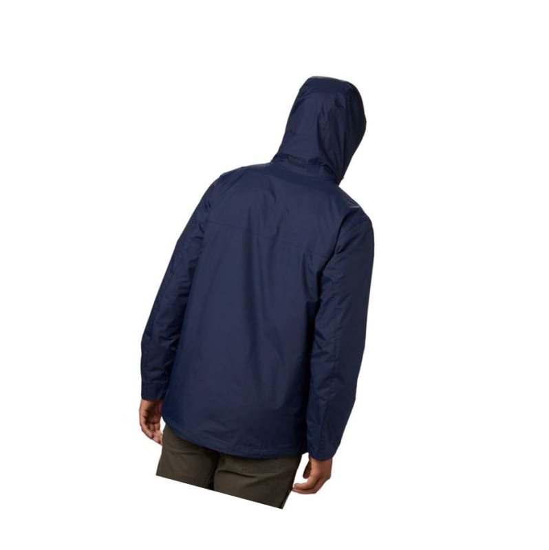 Columbia Tryon Trail Shell Big Mont Erkek Lacivert | 31908-BJQH