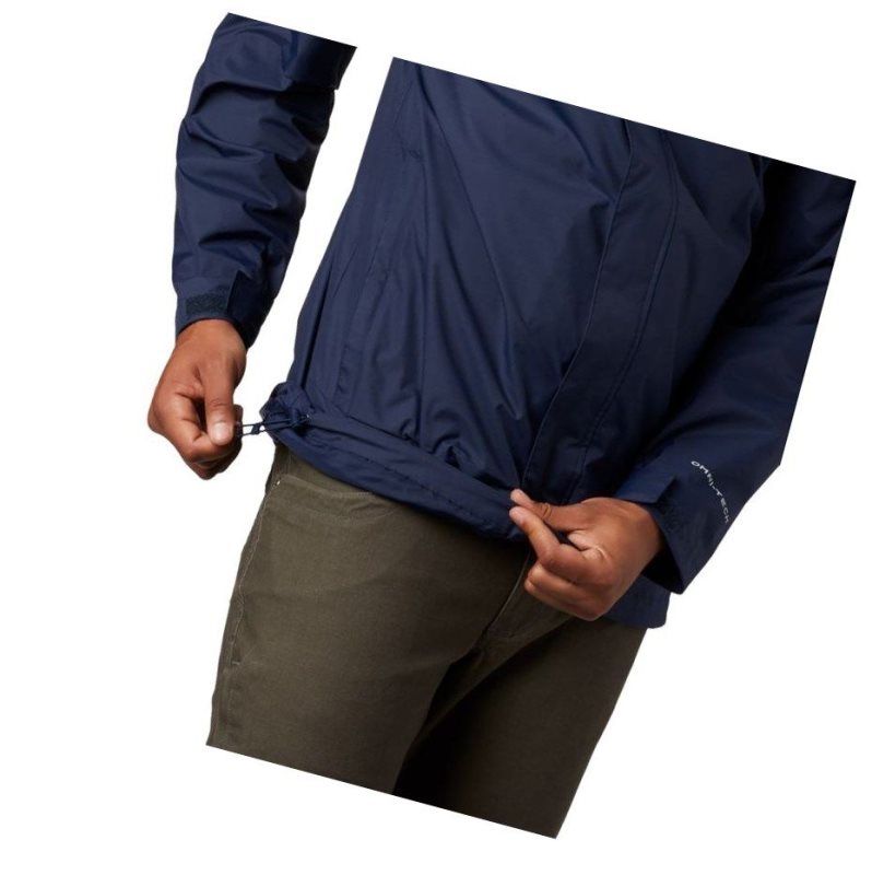 Columbia Tryon Trail Shell Tall Mont Erkek Lacivert | 31476-XRHE