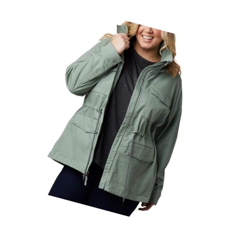 Columbia Tummil Pines Plus Size Mont Kadın Açık Yeşil | 23106-OHUZ