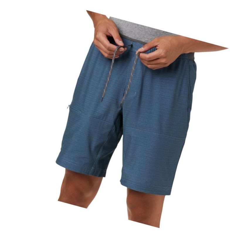 Columbia Twisted Creek Big Şort Erkek Mavi | 93706-TOZB