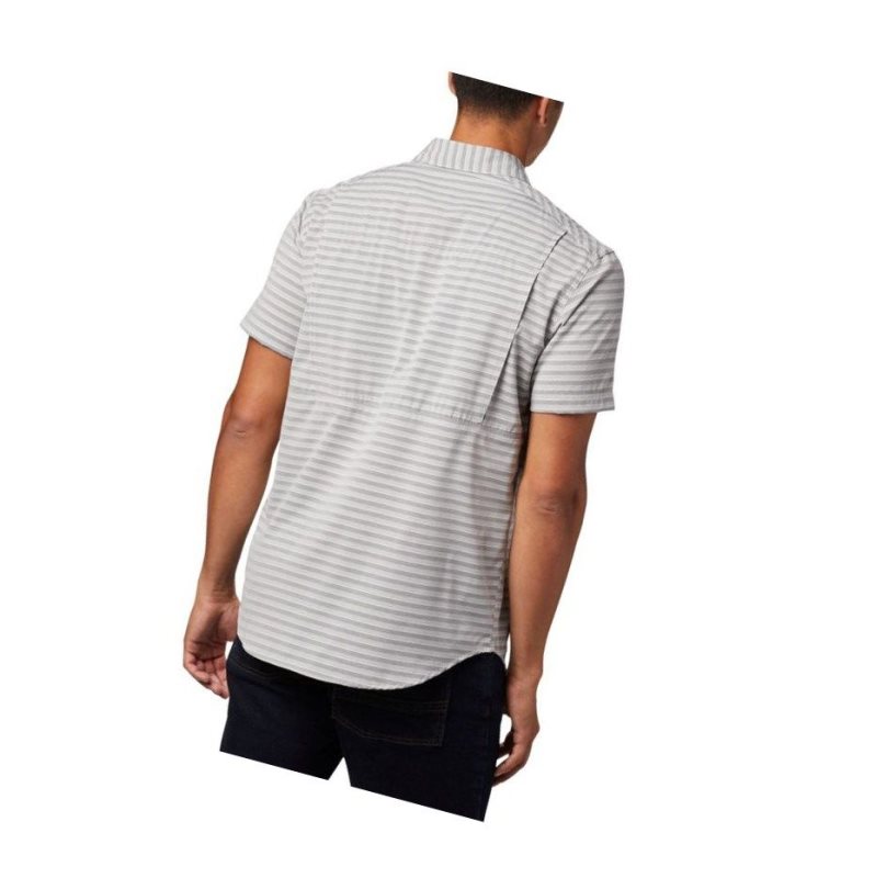 Columbia Twisted Creek II Short Sleeve Gömlek Erkek Siyah | 97451-MGSA