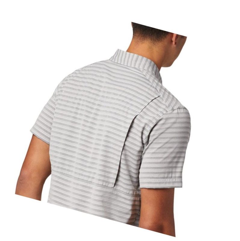 Columbia Twisted Creek II Short Sleeve Gömlek Erkek Siyah | 97451-MGSA