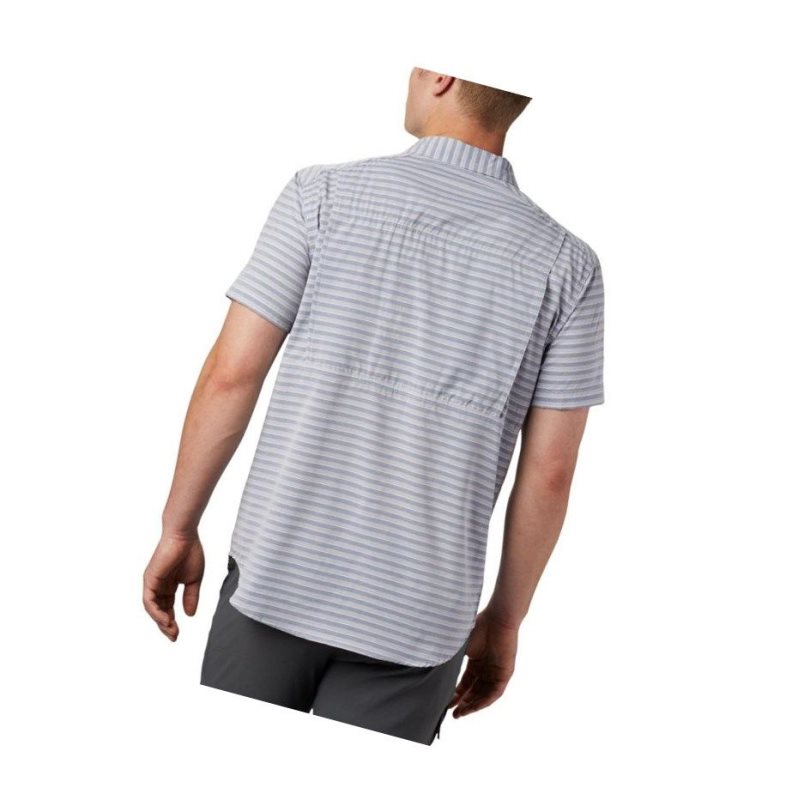 Columbia Twisted Creek II Short Sleeve Gömlek Erkek Lacivert | 87416-ZIKS