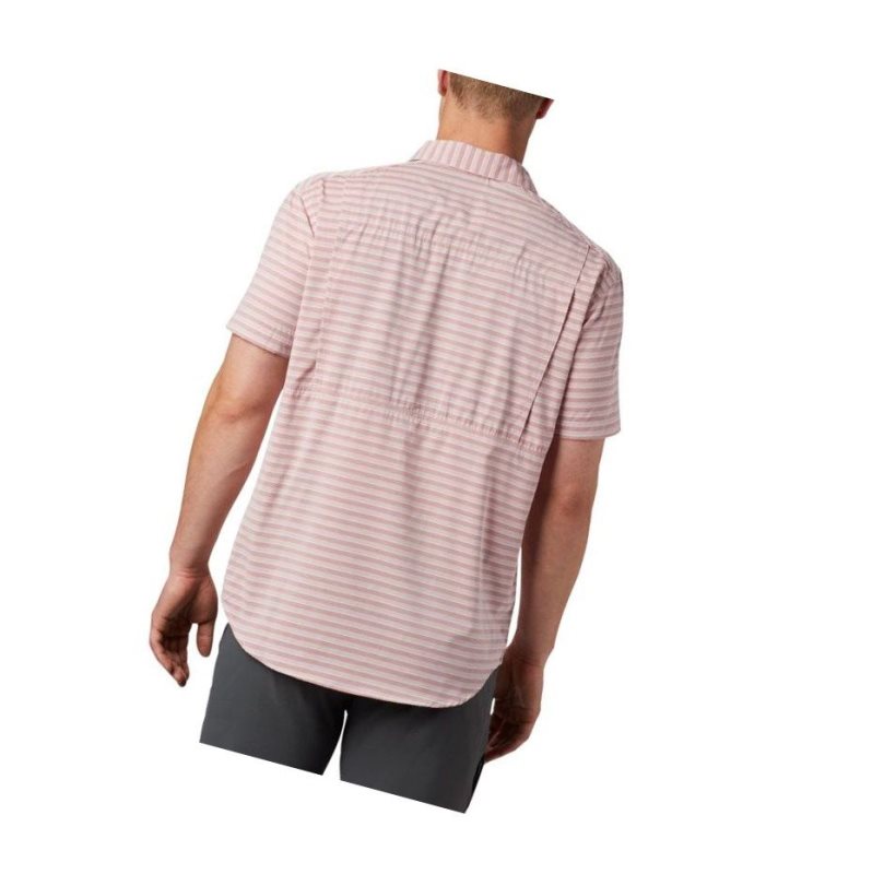 Columbia Twisted Creek II Short Sleeve Tall Gömlek Erkek Kırmızı | 47591-FNOL