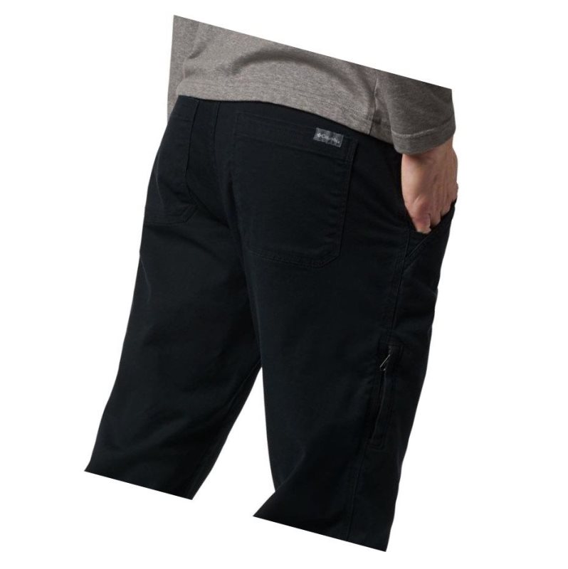 Columbia Ultimate Roc Flex Big Pantolon Erkek Siyah | 28137-RWXN