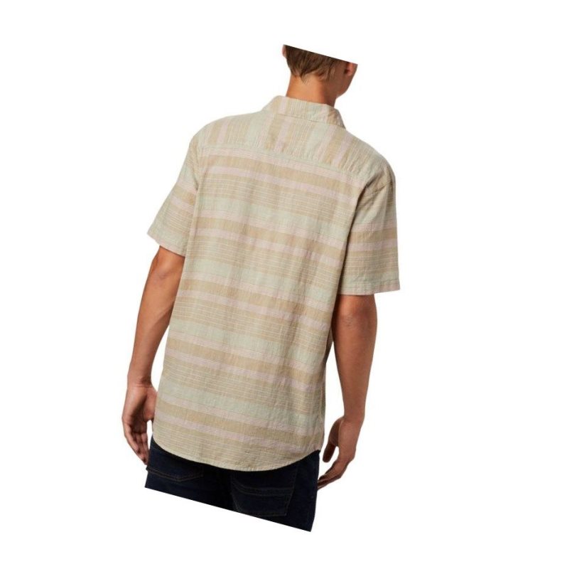 Columbia Under Exposure Yarn-Dye Short Sleeve Gömlek Erkek Renkli | 71864-JZOU