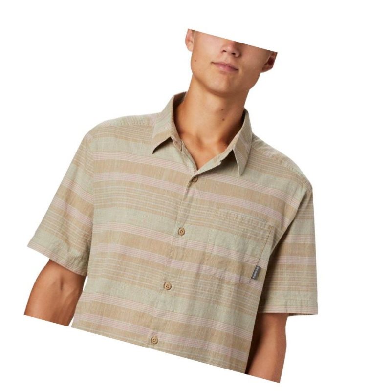 Columbia Under Exposure Yarn-Dye Short Sleeve Gömlek Erkek Renkli | 71864-JZOU