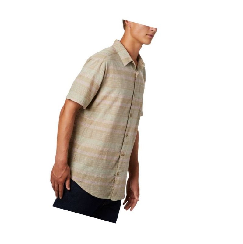 Columbia Under Exposure Yarn-Dye Short Sleeve Gömlek Erkek Renkli | 71864-JZOU