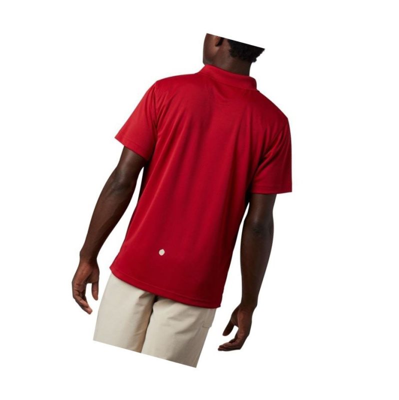 Columbia Utilizer Big Polo Gömlek Erkek Kırmızı | 78021-IPGJ
