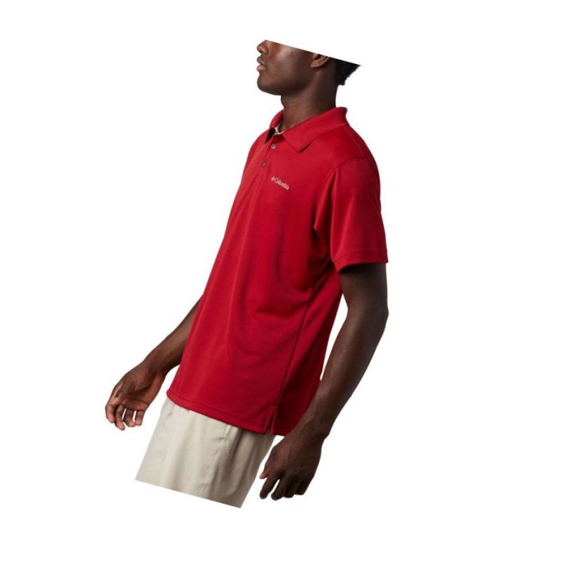 Columbia Utilizer Big Polo Gömlek Erkek Kırmızı | 78021-IPGJ