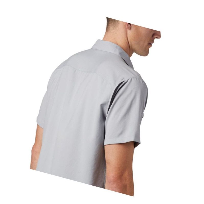 Columbia Utilizer II Solid Short Sleeve Gömlek Erkek Gri | 73054-RVWN