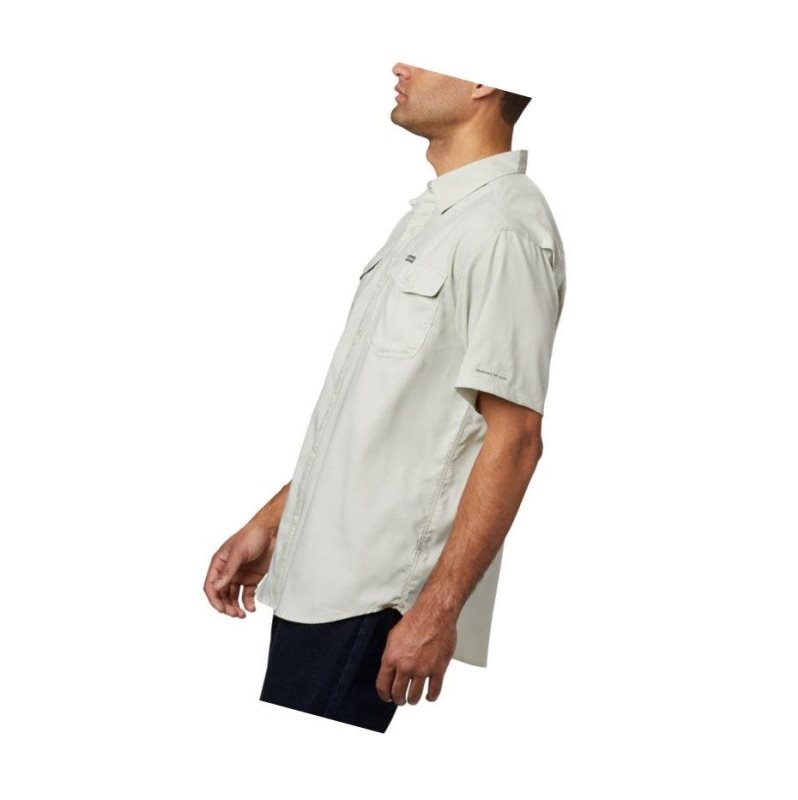 Columbia Utilizer II Solid Short Sleeve Gömlek Erkek Yeşil | 18570-IWPT