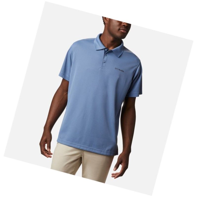 Columbia Utilizer Polo Gömlek Erkek Gri Mavi | 26017-NOXA