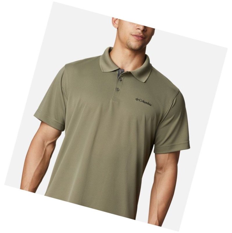Columbia Utilizer Polo Gömlek Erkek Gri Yeşil | 62543-KLRZ