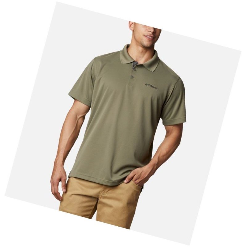 Columbia Utilizer Polo Gömlek Erkek Gri Yeşil | 62543-KLRZ
