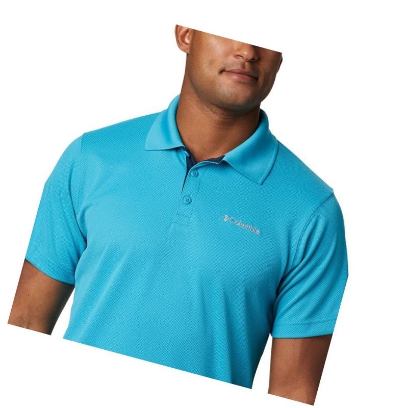 Columbia Utilizer Polo Gömlek Erkek Mavi | 08614-MTSZ