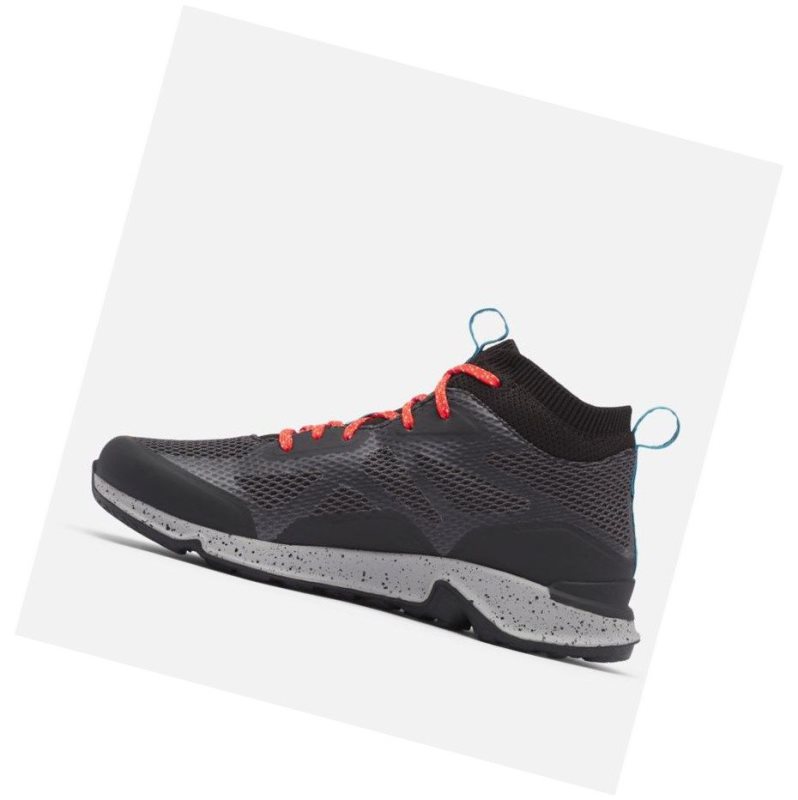 Columbia Vitesse Mid OutDry Yürüyüş Ayakkabısı Kadın Siyah | 63275-AVMQ