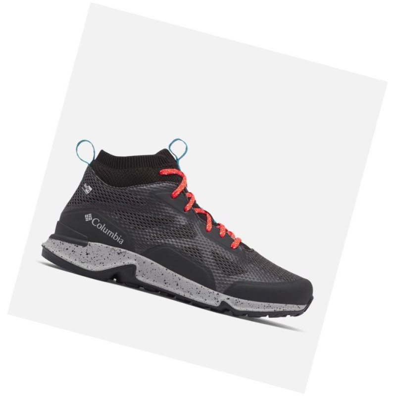 Columbia Vitesse Mid OutDry Yürüyüş Ayakkabısı Kadın Siyah | 63275-AVMQ