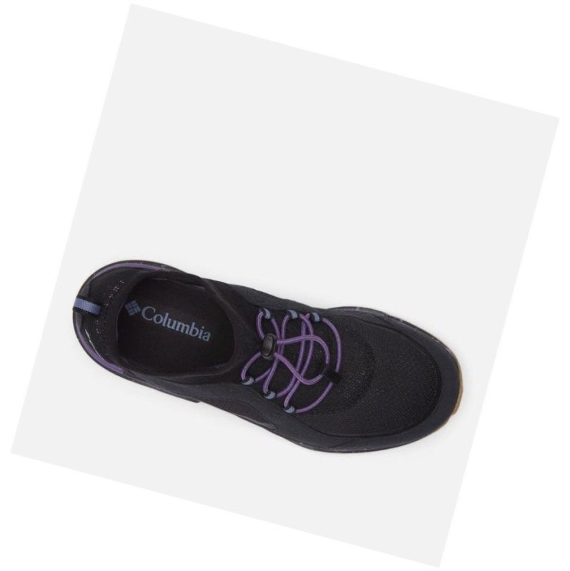 Columbia Vitesse Slip Spor Ayakkabı Kadın Siyah Mor | 70841-DKPI