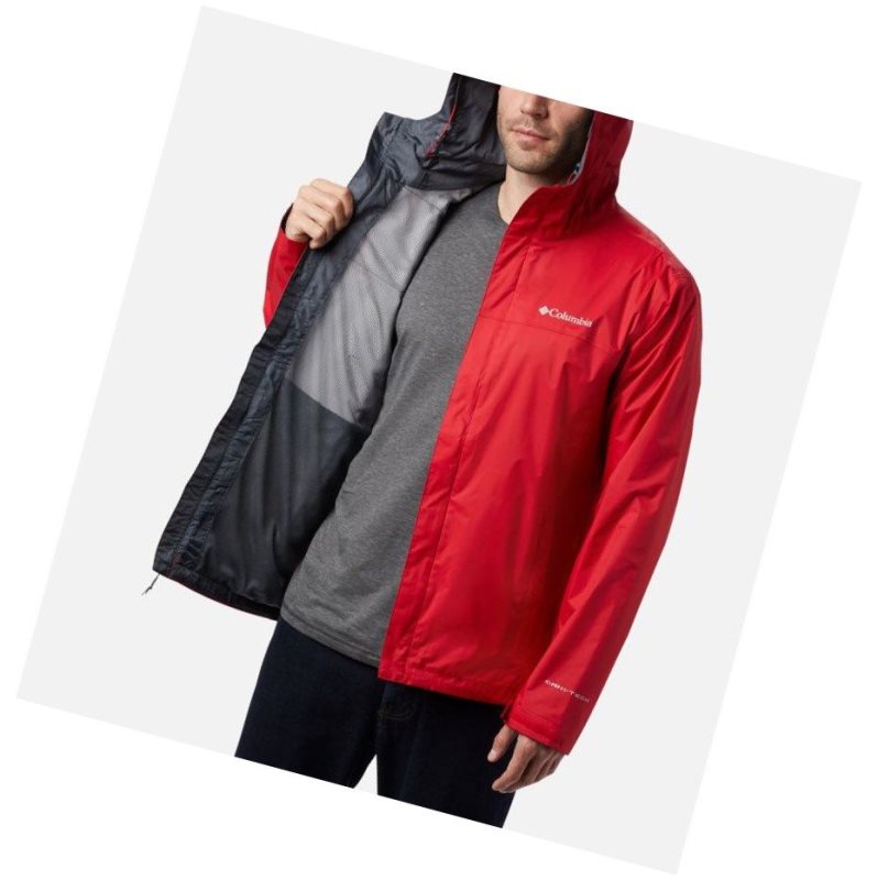 Columbia Watertight II Big Mont Erkek Mavi Kırmızı | 80752-HEIN