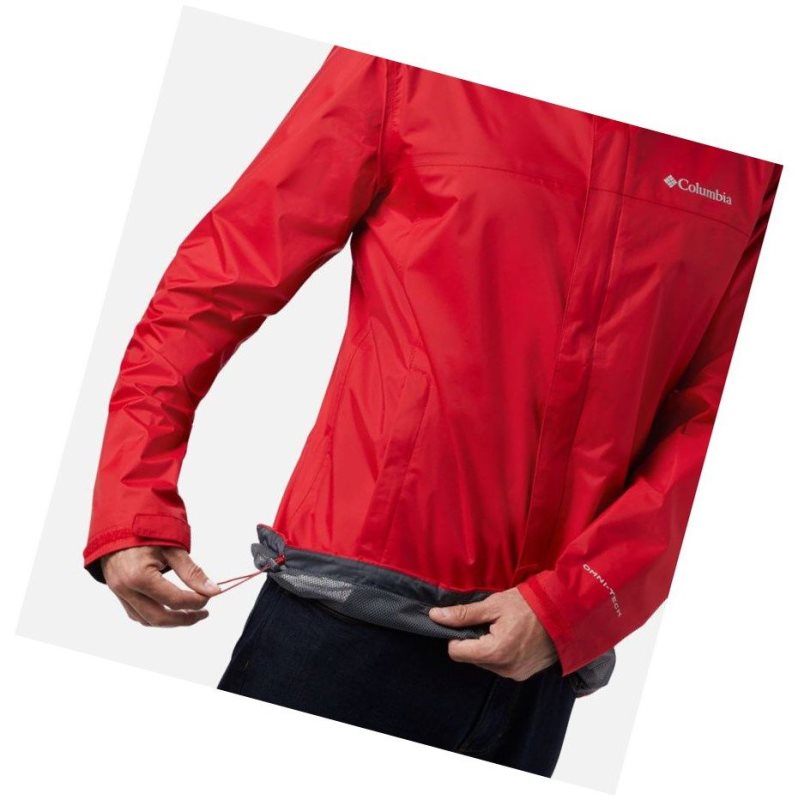 Columbia Watertight II Big Mont Erkek Mavi Kırmızı | 80752-HEIN