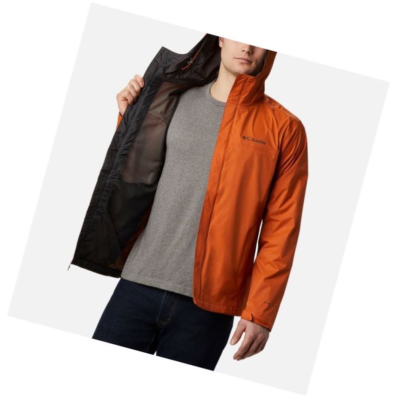 Columbia Watertight II Big Mont Erkek Turuncu | 29734-IVLK