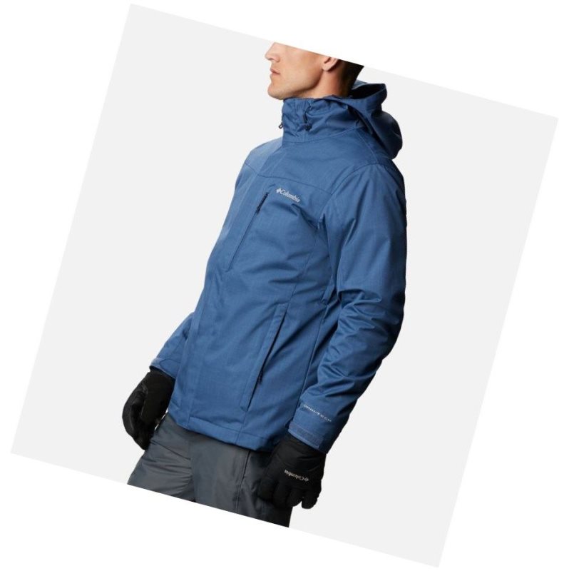 Columbia Whirlibird IV Insulated Interchange Mont Erkek Mavi | 75203-ZIAQ
