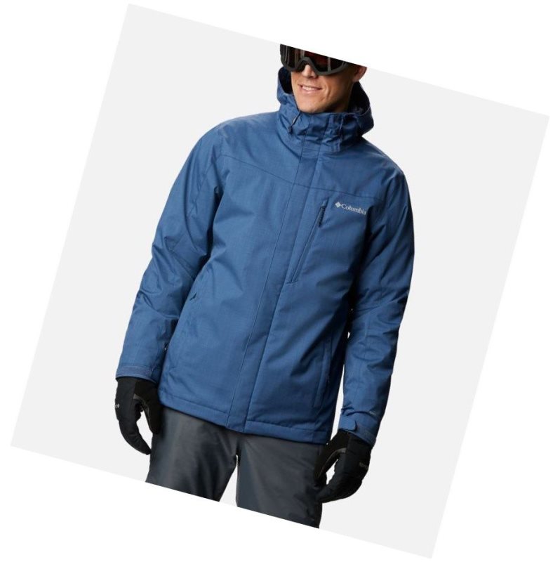 Columbia Whirlibird IV Insulated Interchange Mont Erkek Mavi | 75203-ZIAQ