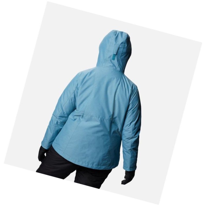 Columbia Whirlibird IV Interchange Plus Size Mont Kadın Mavi | 84751-BRVK