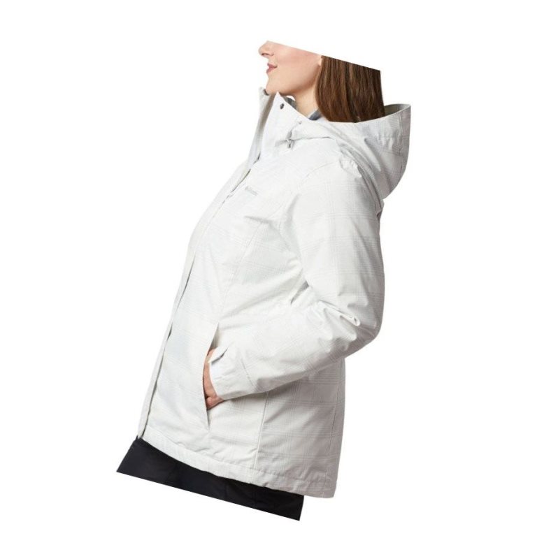 Columbia Whirlibird IV Interchange Plus Size Mont Kadın Beyaz | 63249-RQZE