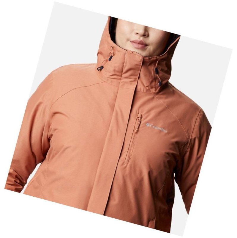 Columbia Whirlibird IV Interchange Plus Size Mont Kadın Pembe | 29847-POHG