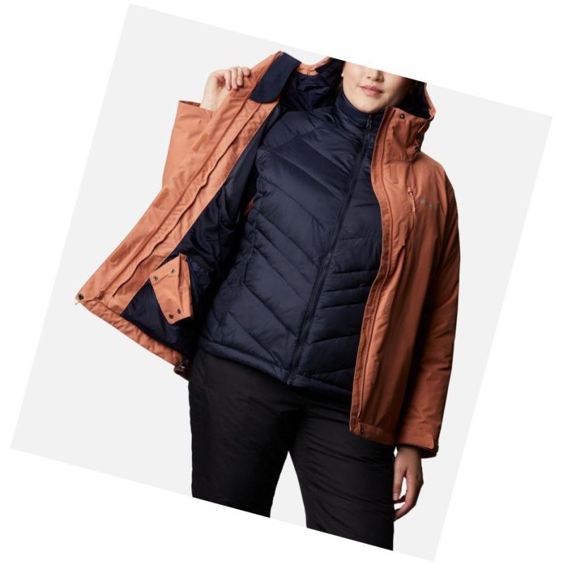 Columbia Whirlibird IV Interchange Plus Size Mont Kadın Pembe | 29847-POHG
