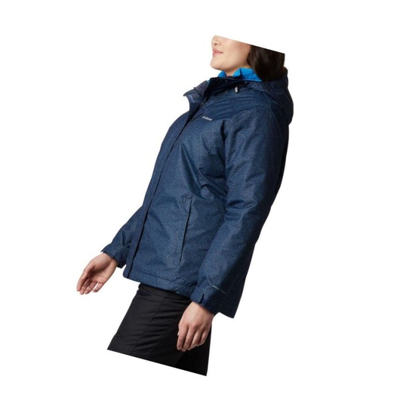 Columbia Whirlibird IV Interchange Plus Size Mont Kadın Lacivert | 87026-YDKV