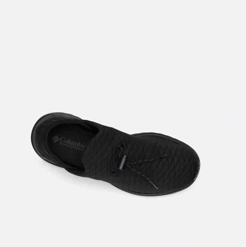 Columbia Wildone Moc Shoe Terlik Erkek Siyah | 37498-PLWG