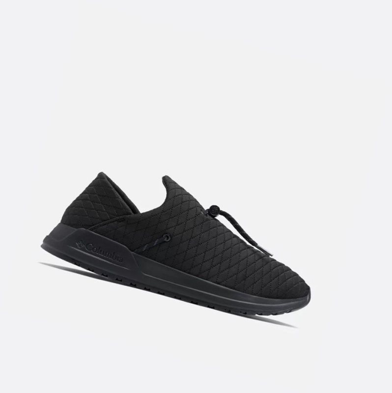 Columbia Wildone Moc Shoe Terlik Erkek Siyah | 37498-PLWG